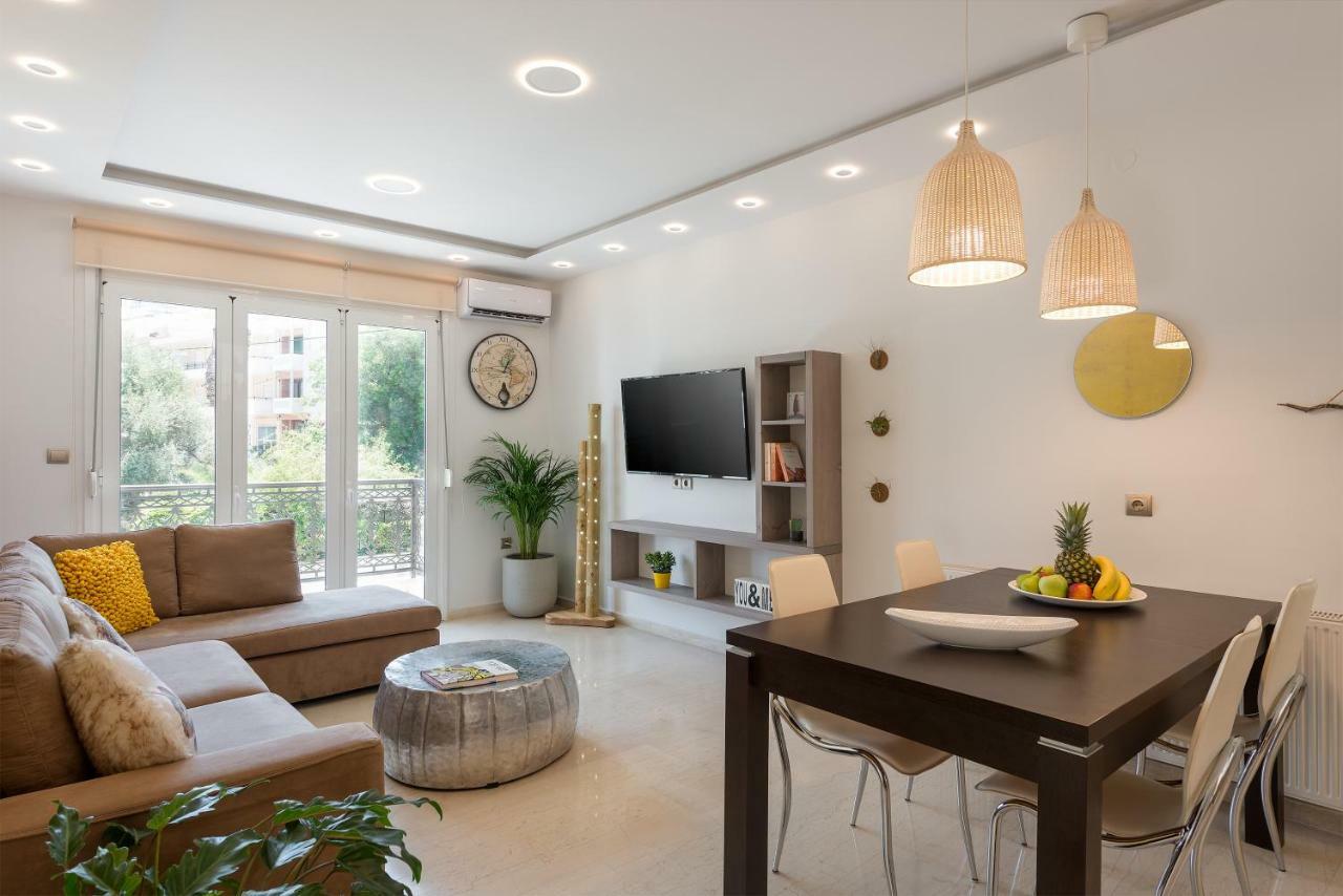 Rethymno Moonlight Apartment Ngoại thất bức ảnh